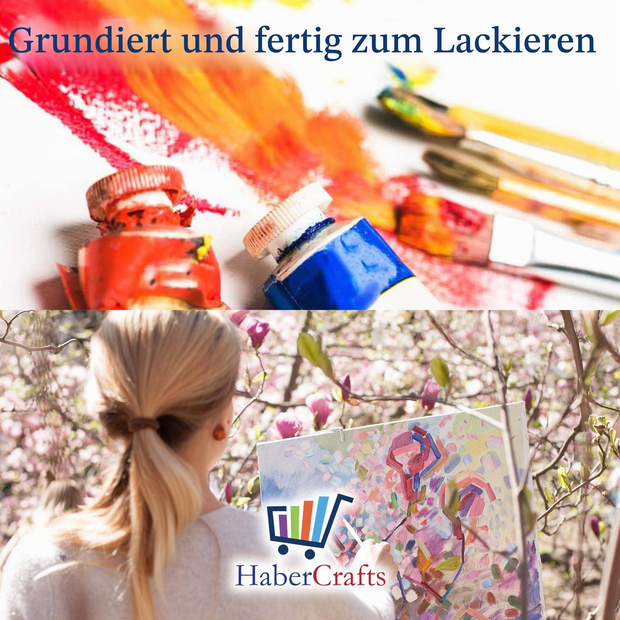 A4-Leinwand, gespannt, blanko, grundiert, Künstlertafeln, 100% Baumwolle, für Ölfarbe, Acrylmalerei, gemischte Medien, säurefrei, weiße Leinwände, Kunstmalplatte (A4-Größe, 210 x 297 mm, 5 Tafeln)