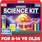 Doctor Jupiter Ultimate Science Kit, Chemistry Set for Kids Ages 8-10-12-14 Ideas for Boys & Girls 8,9,10+ Years Old| STEM Toy with 135+ Experiments| Learning & Educational Projects