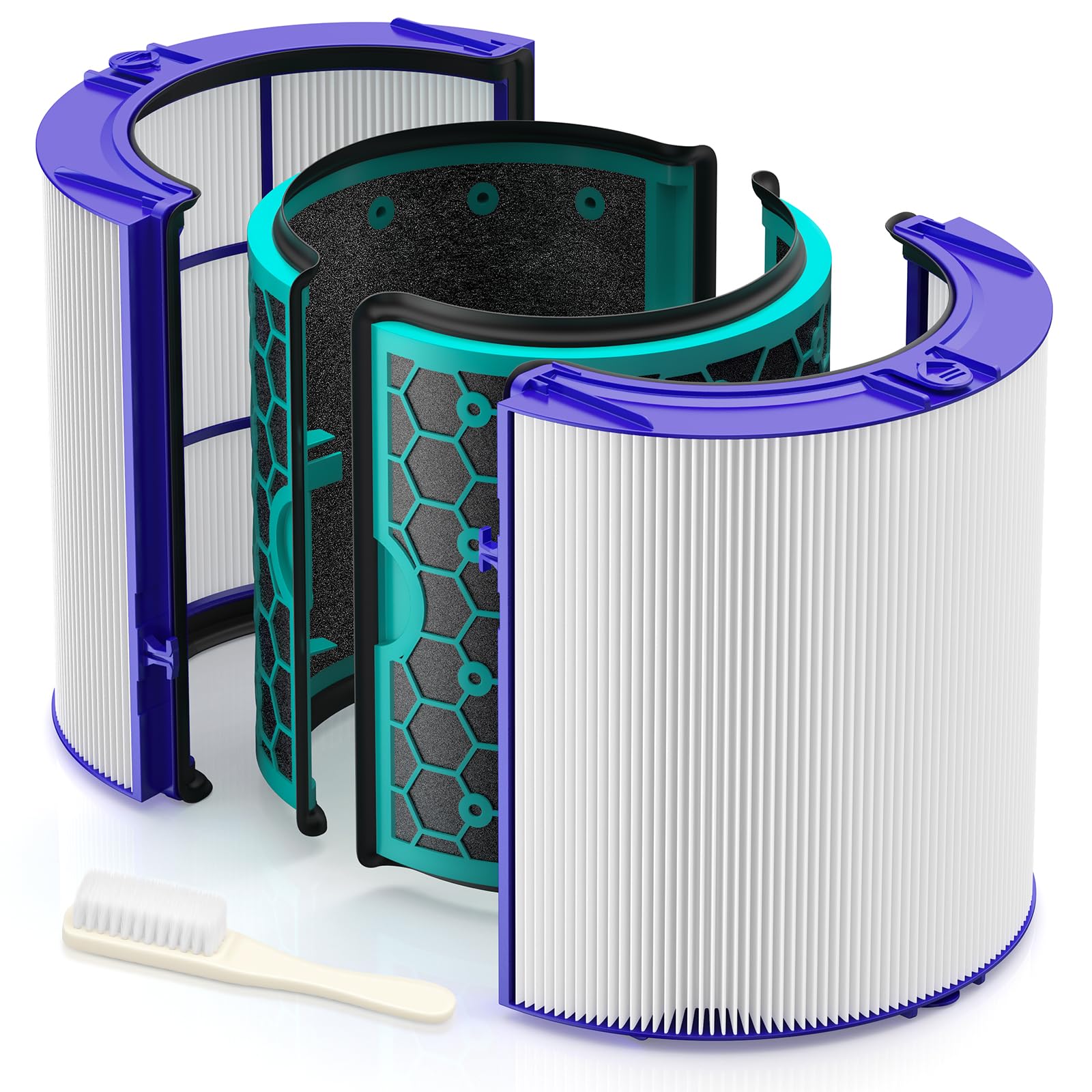 Ersatzfilter für Dyson Luftreiniger TP04 DP04 HP04 DP05 TP05, Filter und Aktivkohlefilter für Dyson Luftreiniger