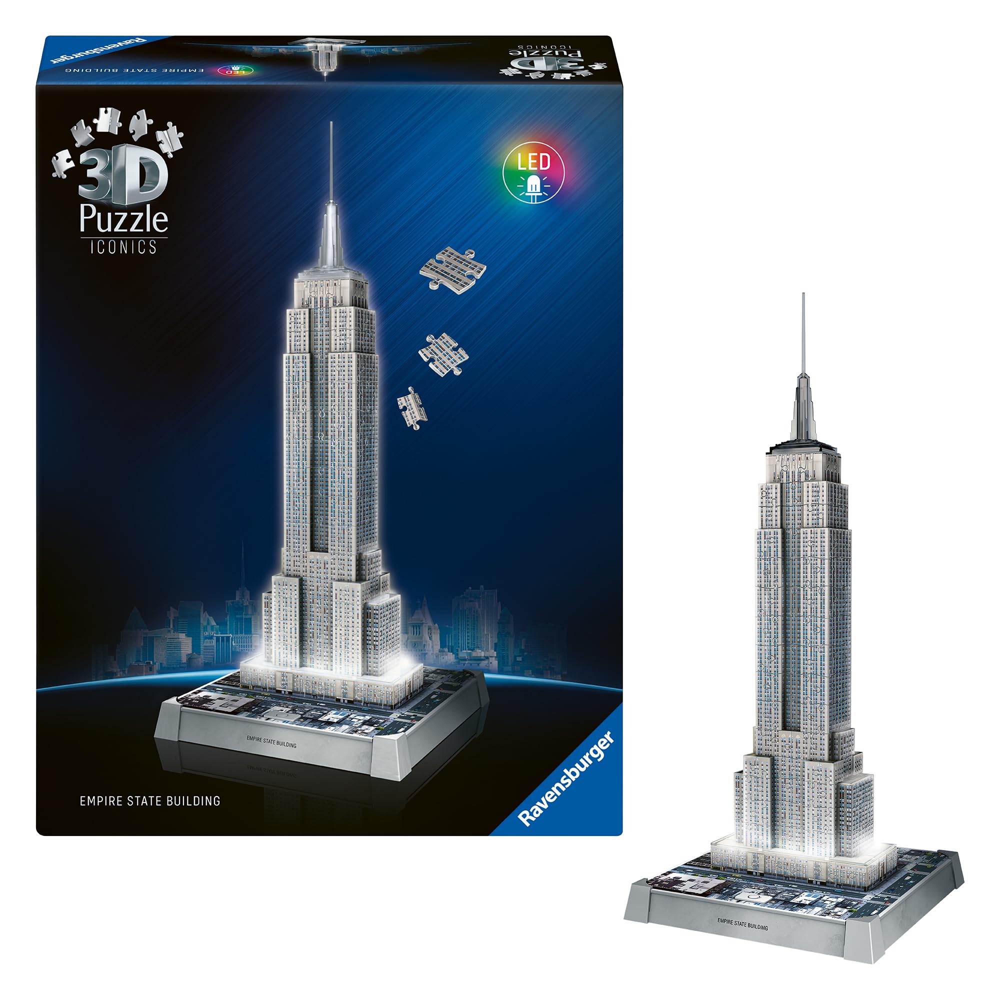 Amazon.com: Ravensburger Iconics: Empire State Building 3D Puzzle