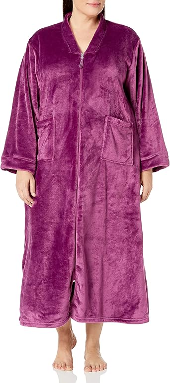 zipped dressing gowns amazon