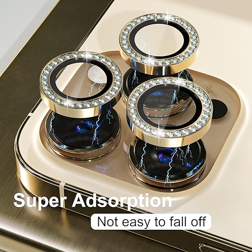 Miniatura 6 de Misea 3+1 Protector de lente de cámara para iPhone 14 ProiPhone 14 Pro Max, protector de pantalla de vidrio templado 9H, protector de pantalla de