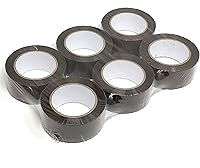 Vista 5 de Allgala Paquete de valor de cinta de embalaje de sellado de cartón resistente, transparente (4 rollos) 3 "x110-TP10003