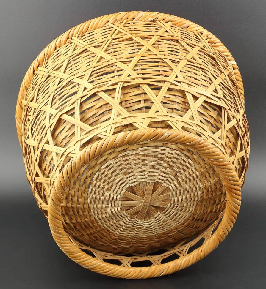 籠　竹飯器　茶道具　懐石　茶道 竹細工 籠 竹飯器 茶道具 懐石 茶道 竹細工 Yahoo!オークション - 【梟