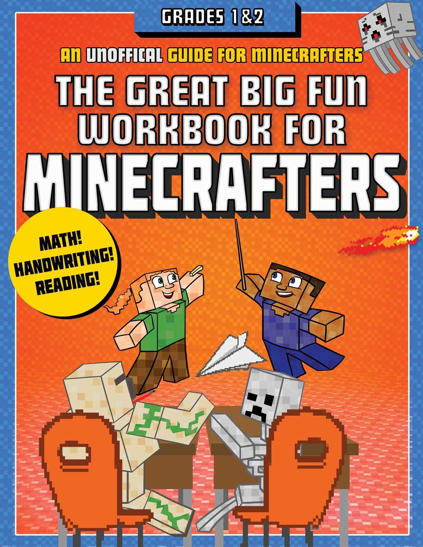 The Great Big Fun Workbook for Minecrafters: Grades 1 & 2: An Unofficial  Workbook