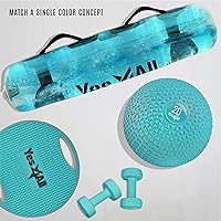 Vista 84 de Yes4All Slam Balls, 10-40lb Weighted Ball Weight, Durable PVC Sand Filled Workout Dynamic Slam Ball for Core Strengthen