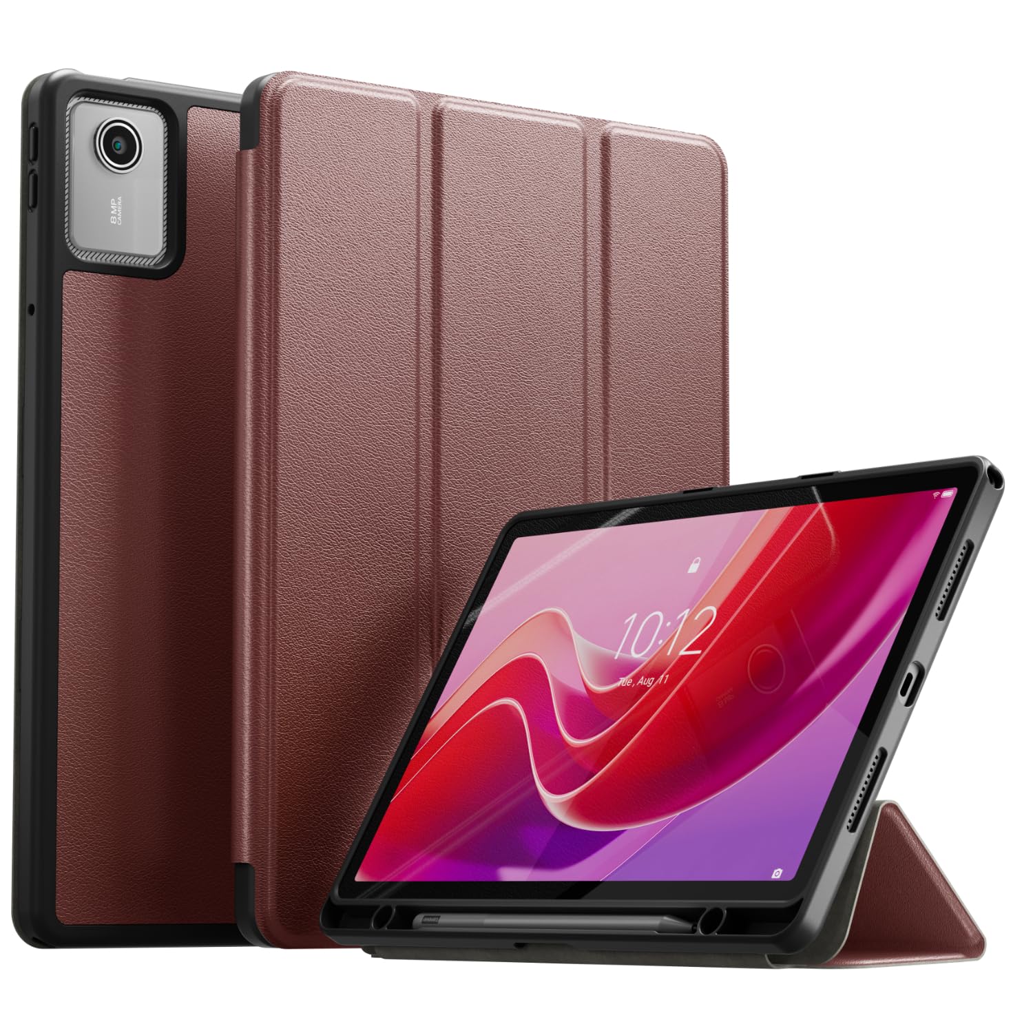 Custodia Per Tb330fu Verde Per Lenovo Tab M11/ Xiaoxin Pad 11 2024 Custodia Per Tablet In Pelle Cover Lenovo Tab M11