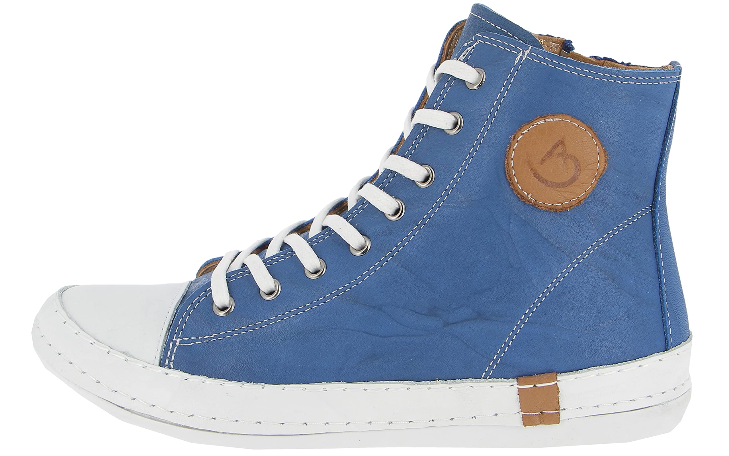 Andrea Conti Women's Trainers Sneaker, Cobalt, 6.5 UK