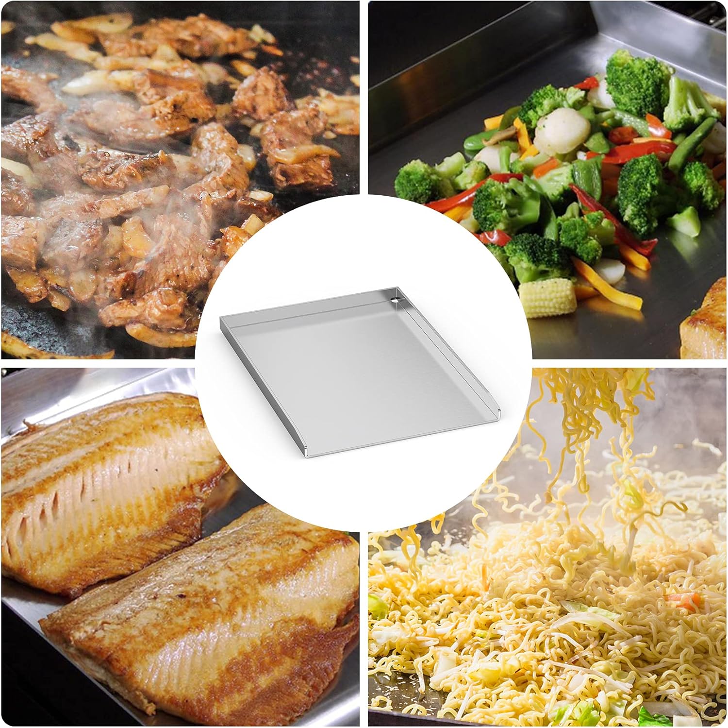 Exсluѕіvе Dіѕсоunt 60% Prісе Stanbroil Universal Stainless Steel Griddle Pan for Outdoor Grill Stove Cooking