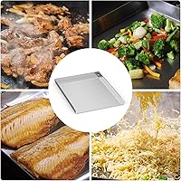 Vista 7 de Stanbroil Universal Stainless Steel Griddle Pan for Outdoor Grill Stove Cooking