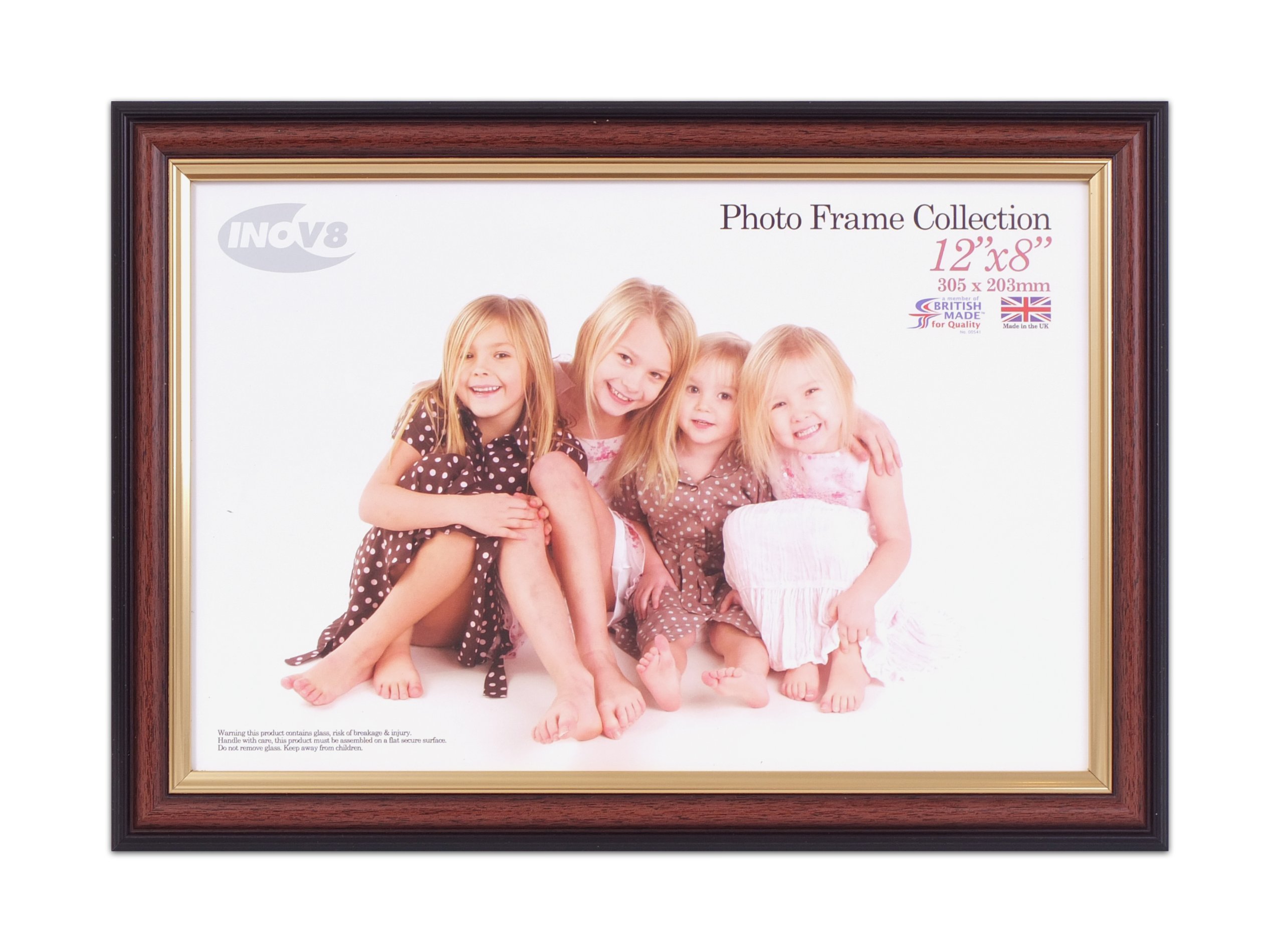 Inov8 Framing PFES-MAGY-128 Frame, Mahogany, 12x8 inch