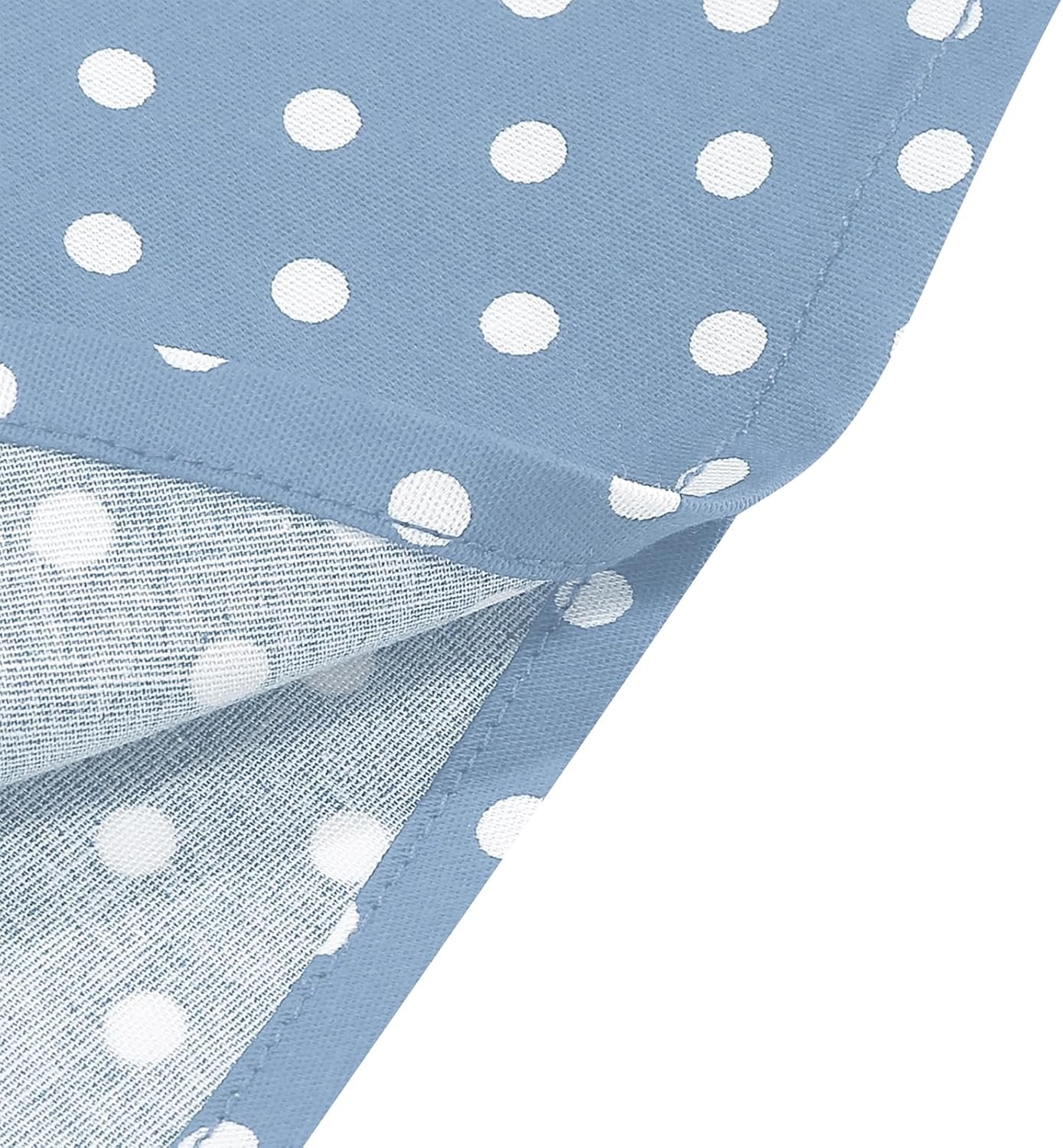 Womens Polka Cocktail Swing Dresses: 50s Vintage Buttons Belted Halter Neck - Audrey Hepburn Style Dress for Prom Party - Image 4