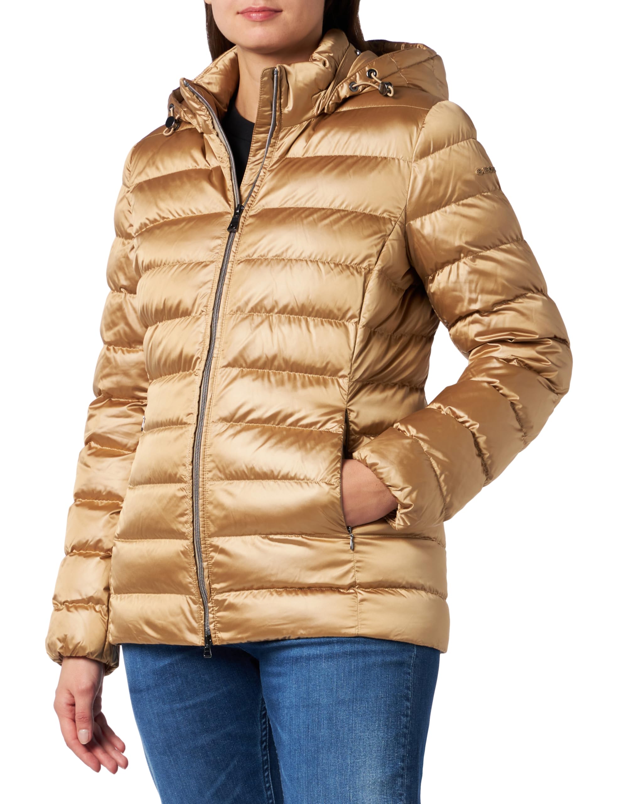 Geox Woman Zosma Jacke Travertine