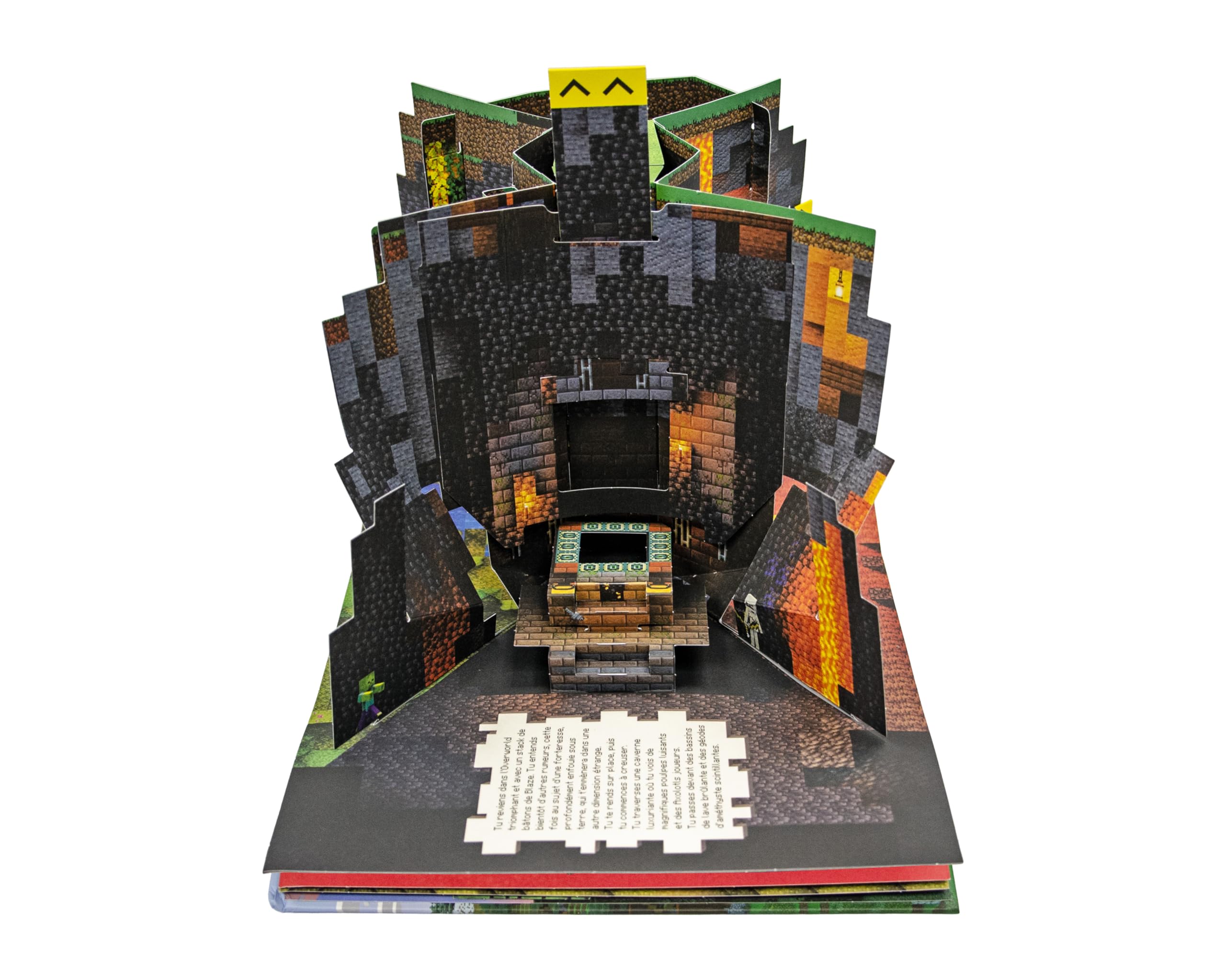 MineCraft, le pop-up officiel
