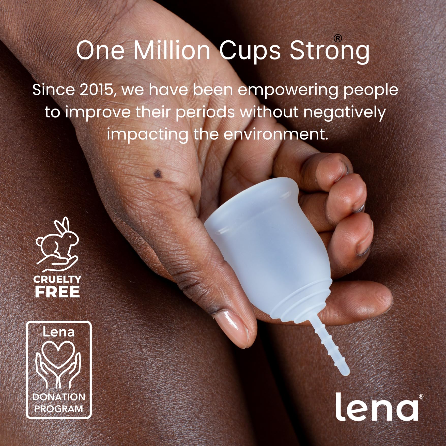 Lena Cup - Copa Menstrual - Hecha en EE.UU. - Alternativa a tampón y compresa/toalla - Para Principiantes - Pequeña - Morada