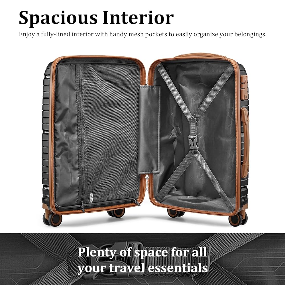 ハーゲンダッツ　ルームウェア　ユニセックス　フリーサイズ Amazon.com | Joyway Luggage Sets 5 Piece PP Hardshell Carry