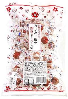 Amazon | 赤城フーズ 種とり カリカリ梅 210g×2袋 国内加工 個包装 種