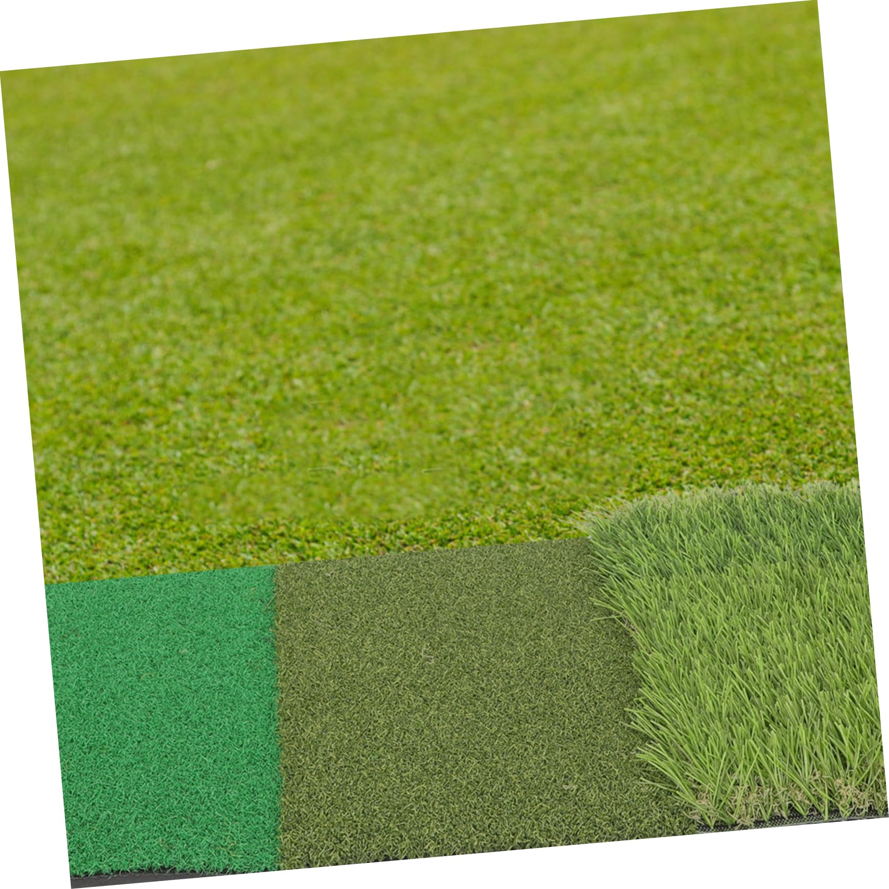 Generic Realistic Golfing Practice Mat Golfs Hitting Mat Artificial Turf for Indoor Golfing Sessions