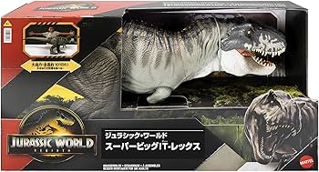 ジュラシックワールド　スーパービッグ　T-REX　ティラノサウルス　新品未開封 ジュラシック・ワールド スーパーアクション！ひかってほえるT