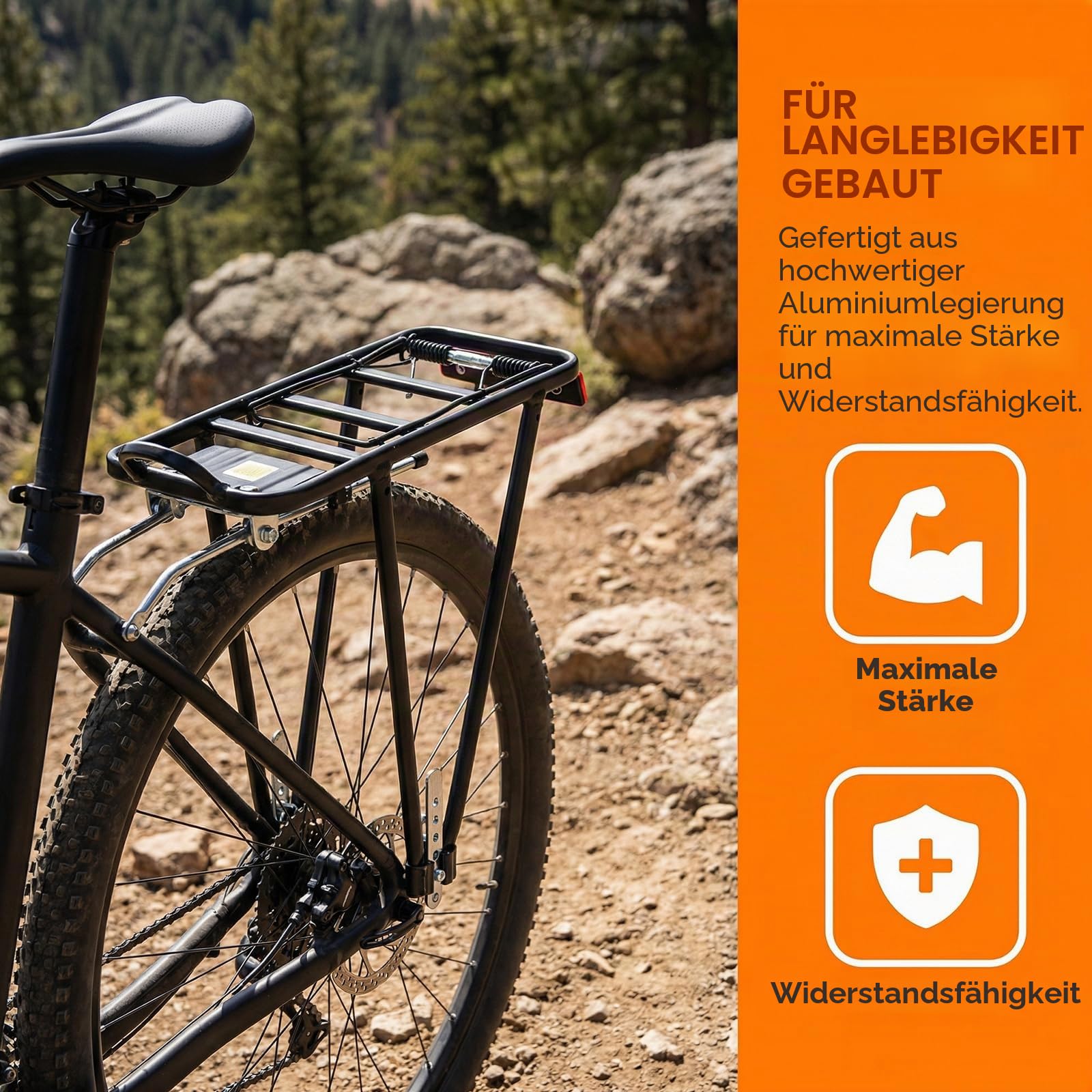gepäckträger für giant mountainbike Mountainbike, Fahrrad Gepäckträger, Fahrradgepäckträger, Verstellbarer Aluminium Fahrrad Mit Reflektor, Maximalbelastung 20 K Ideal 26-29 Zoll Citybikes & Mountainbikes(Schwarz) Sport & Freizeit Katzenpfoten Handschuhe Fingerlos Tonsee kart driver Color:JUNGLE GREEN