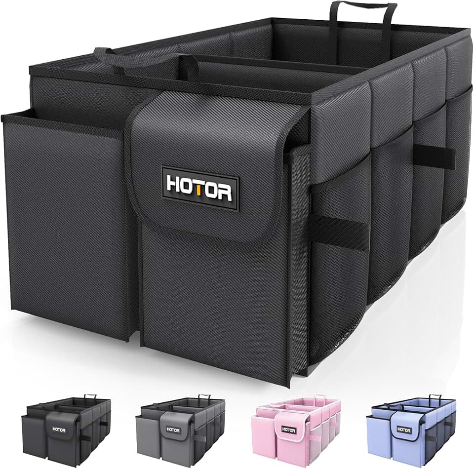 HOTOR Foldable Car Trunk Organizer