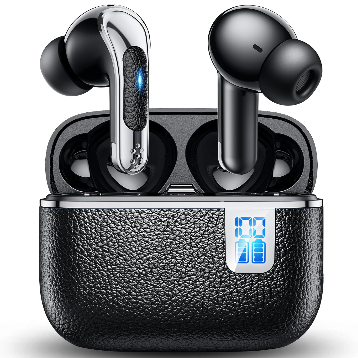 Bluetooth ノイズキャンセリング 音質強化モデル　ワイヤレスイヤホン Amazon.co.jp: イヤホン bluetooth 【2026新生活モデル・臨場感