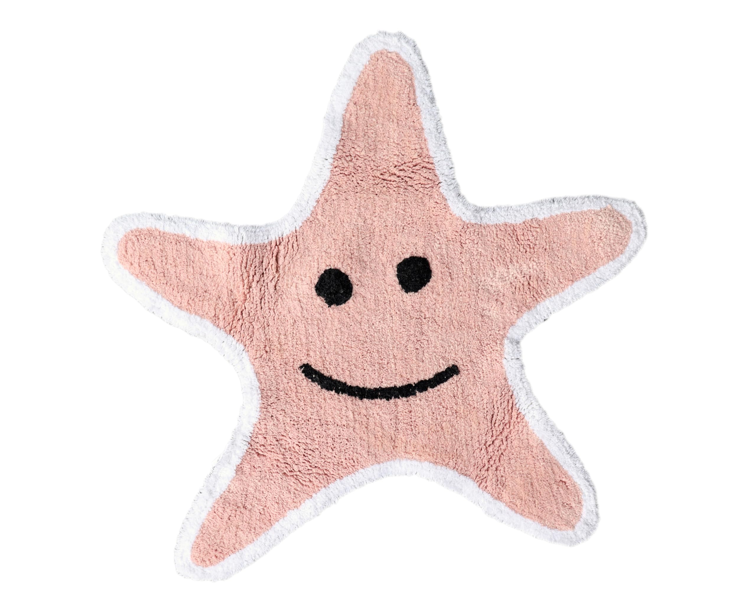 WARISI - Kids Star Fish Animal Bathroom Rug