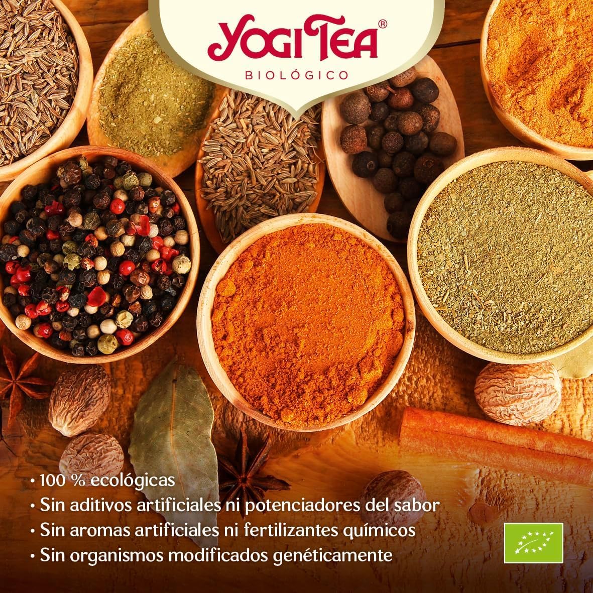 YOGI TEA FRUTOS ROJOS con vainilla 17infusiones BIO