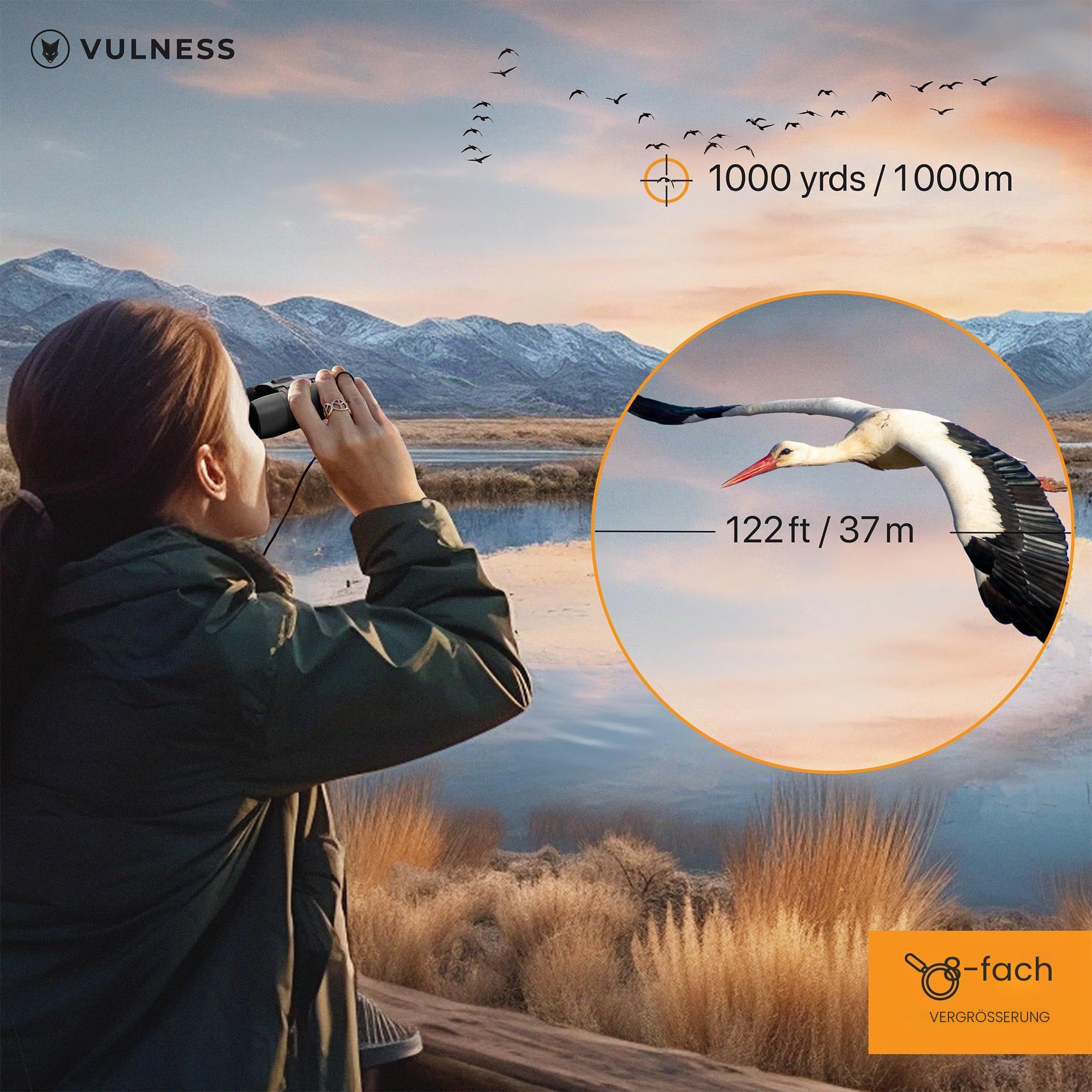 Fernglas für Erwachsene, kompaktes kleines Mini-Reise-Fernglas für Vogelbeobachtung, leistungsstarke, Kreuzfahrtschiff, Essentials, norwegisches Alaska, EIN Muss für Wandern (Black, 8X21)