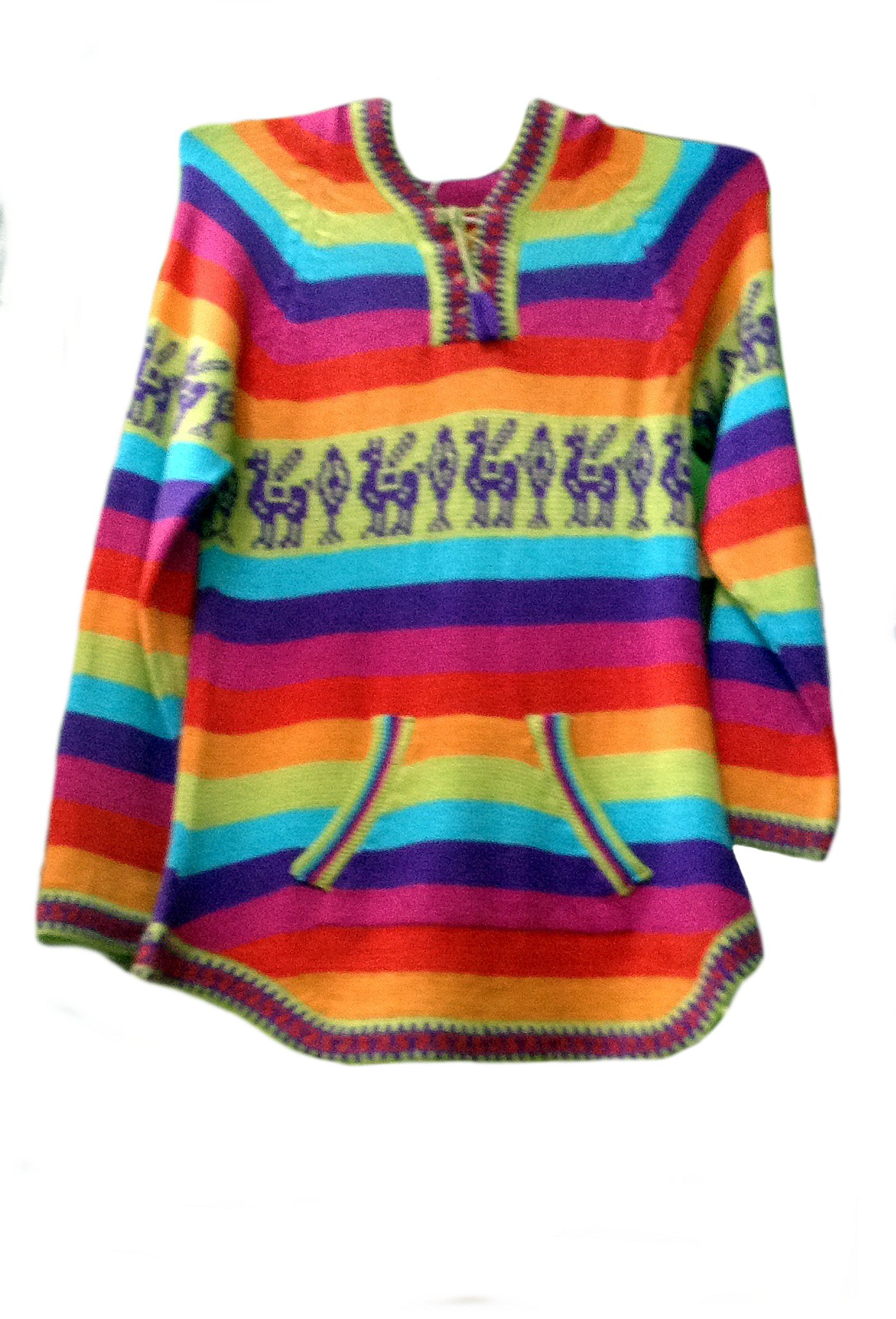 Pull fille multicolore 8-9 ans chaud et extensible fini les matins difficiles