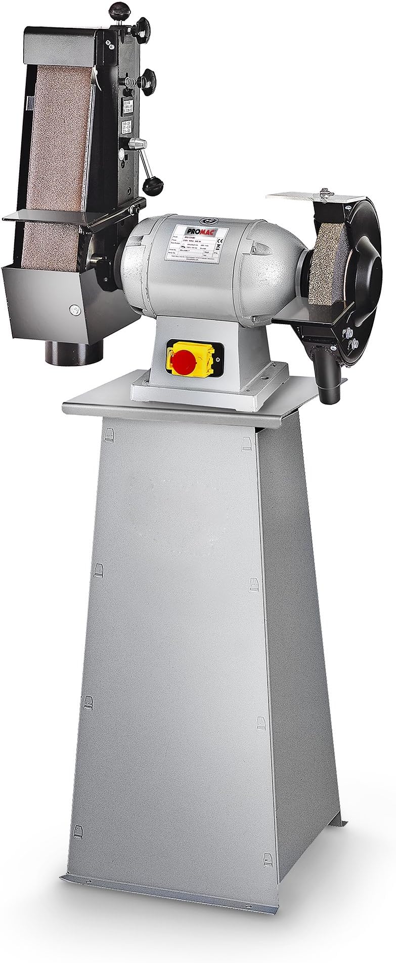 PROMAC 326BE Wheel With Belt Bench Grinder Sander with stand, Ø 250 mm, 400V, 1.2kW