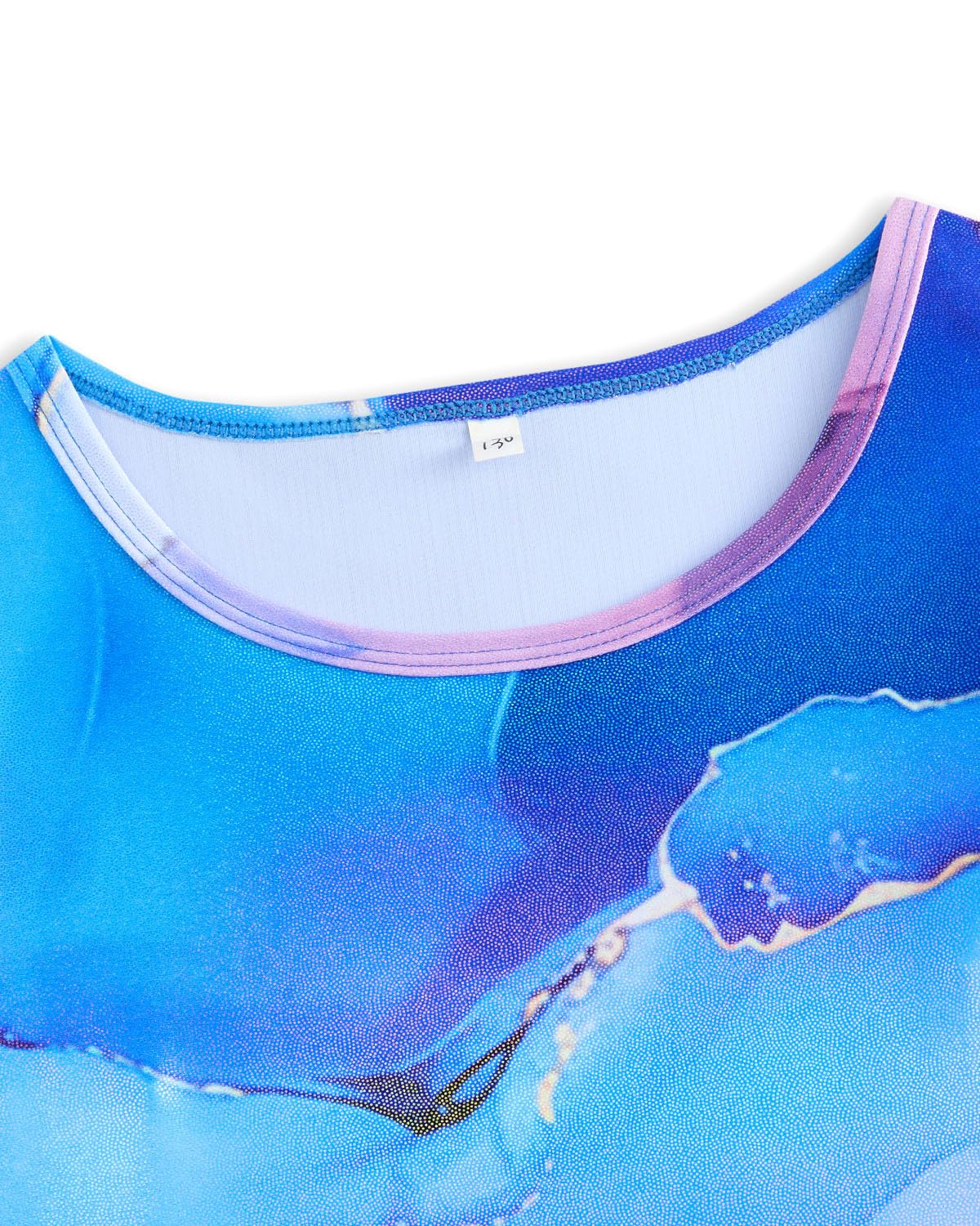 JiAmy Gymnastikanzug Mädchen, Turnanzug Turnshorts Haarband Set Turnanzug Leotard Set für 3-12 Jahre