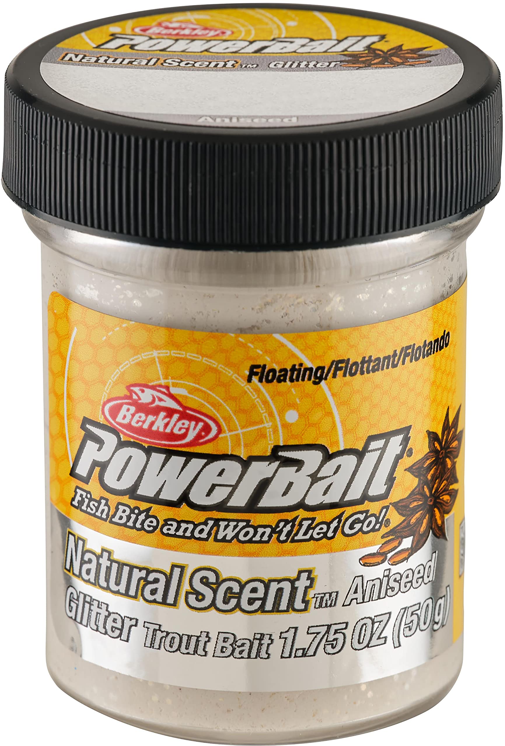 Berkley PowerBait Natural Glitter Trout Fishing Dough Bait