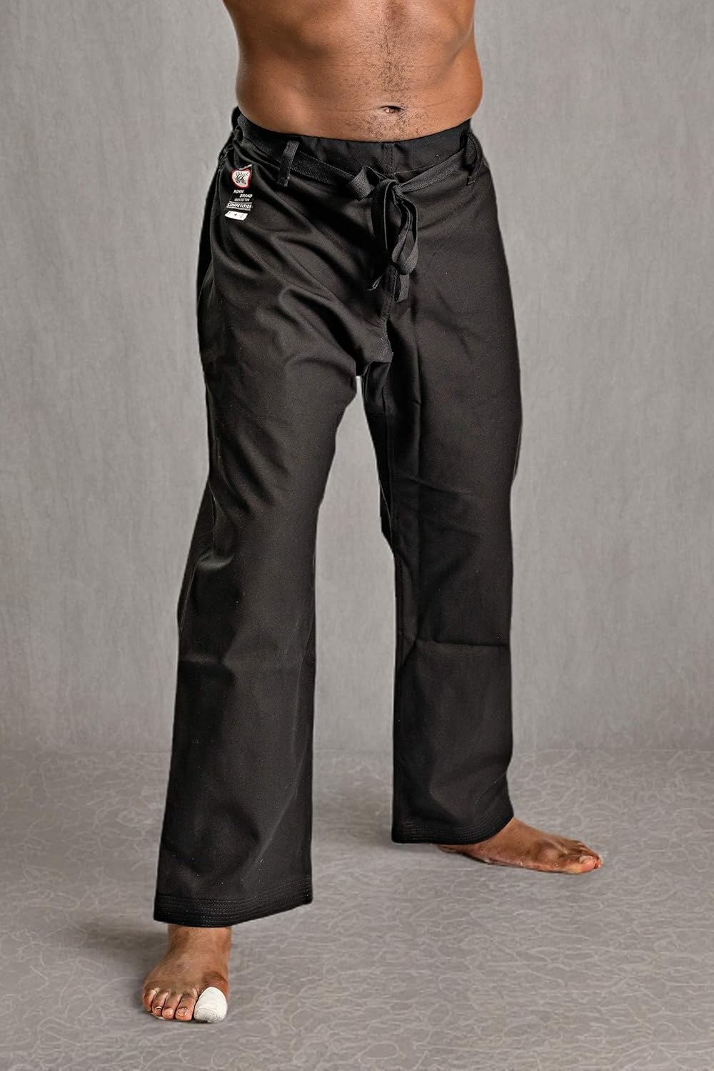 Ronin Heavyweight Karate Pants – Black, White or Camouflage – 100% Cotton 12oz - Traditional Drawstring Waist - Image 8