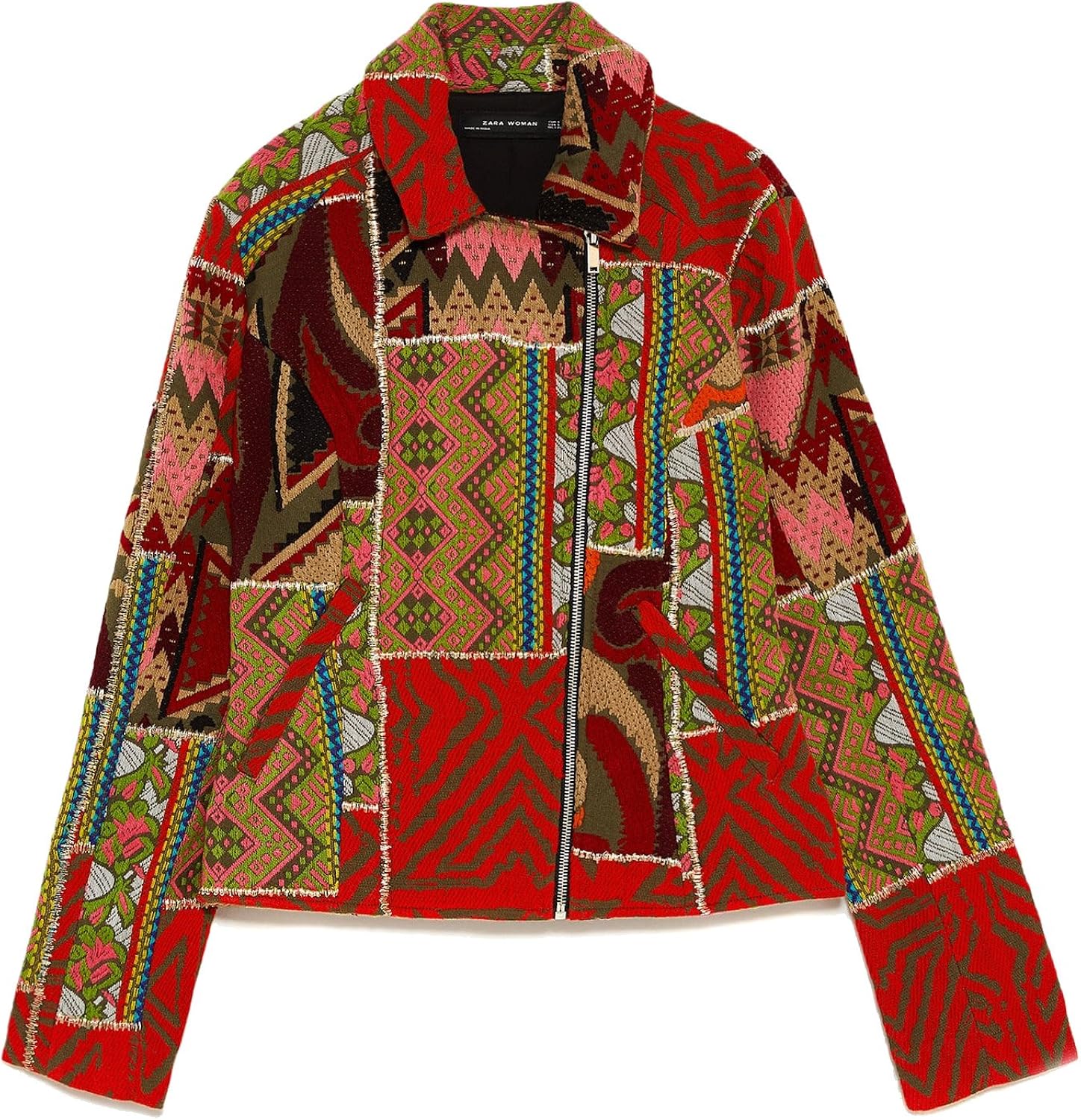 Zara patchwork jacket Clearance