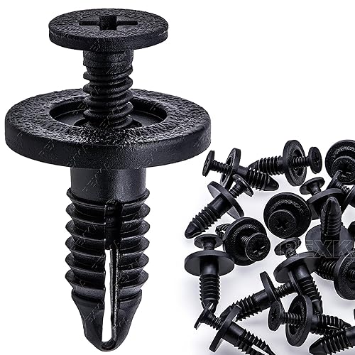 Rexka 20 clips de panel de ajuste para Ford N807578-S N808332-S E-150 E-250 E-350 Super Duty