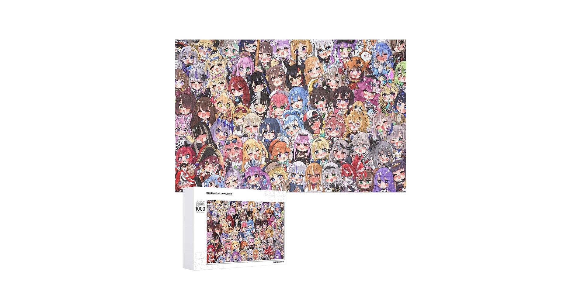 ホロライブ　キービジュアルジグソーパズル　グッズ hololive SUPER EXPO 2025 キービジュアルパズル – UNDONE Japan