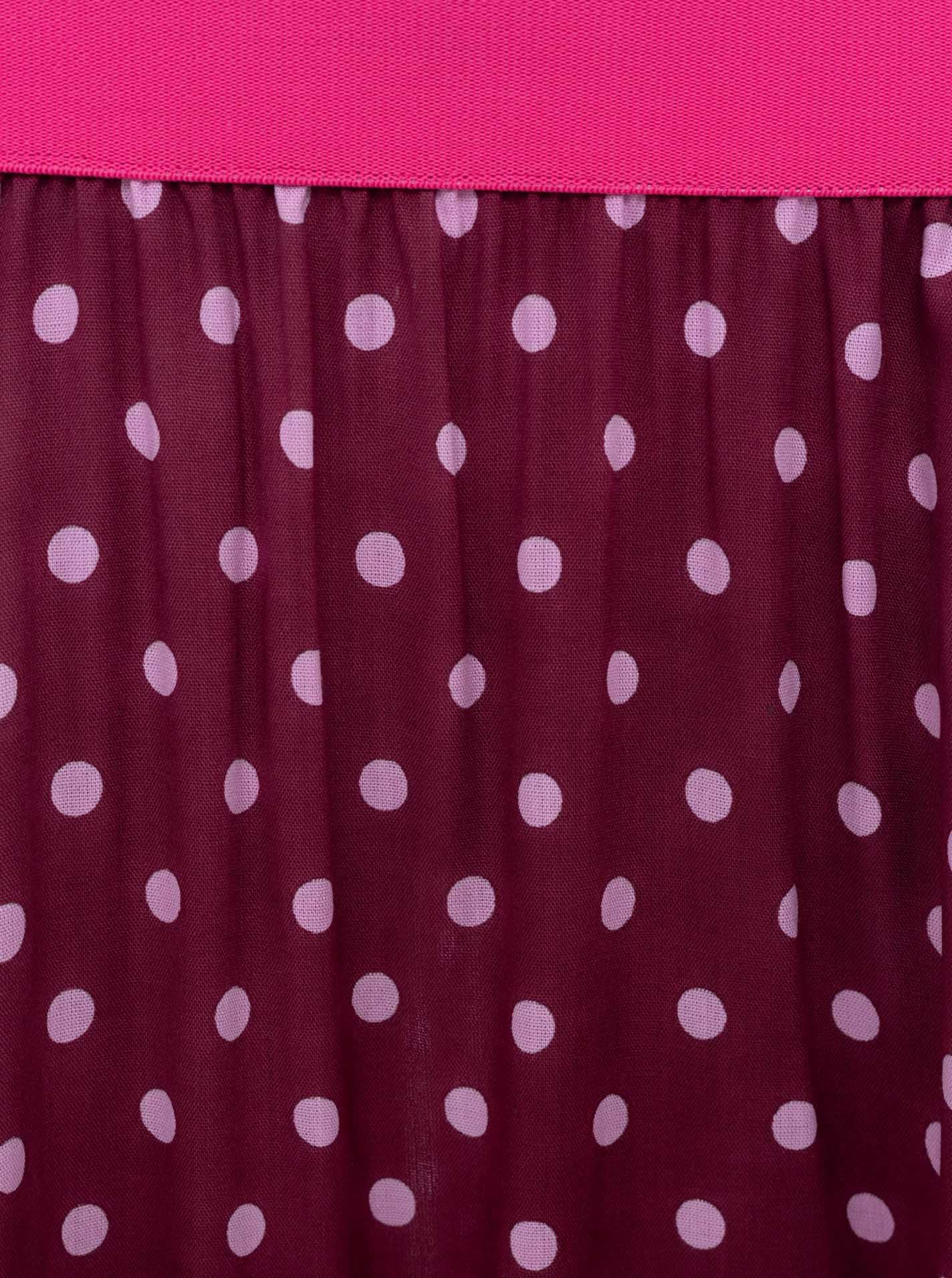 Zwillingsherz Damen Maxirock Dots Allover aus 100% Viskose – Langer, fließender Sommerrock mit elastischem Komfortbund – Feminines Design, hochwertiger Fall, vielseitig für Alltag, Freizeit & Urlaub