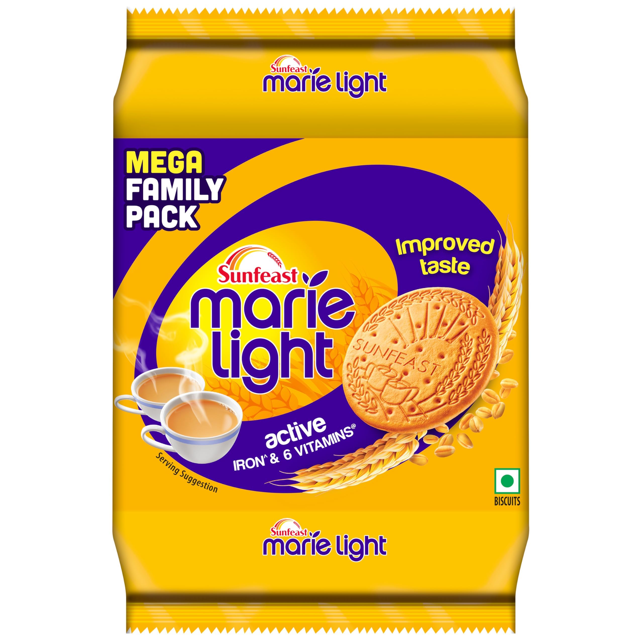 Truecart Sunfeast Marie Light Active Bag, 1 kg (B0CZM8ZJ9X) Amazon Price History, Amazon Price Tracker