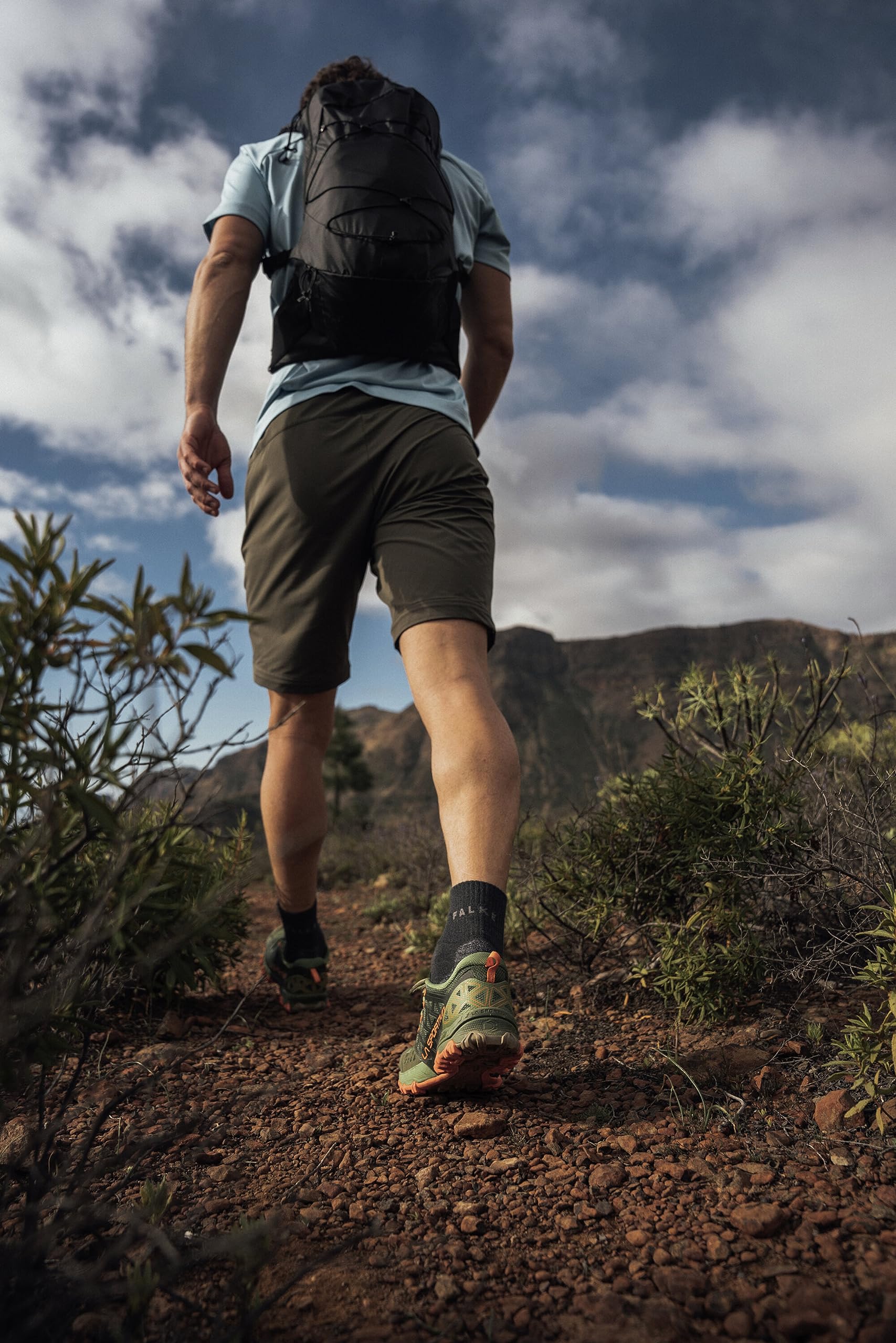 FALKE Mężczyźni TK2 Cool Short Skarpety Trekkingowe średnio wyściełane chłodzące wegańskie do trekkingu termoaktywne oddychający szybkoschnący lyocell materiał funkcyjny 1 Para