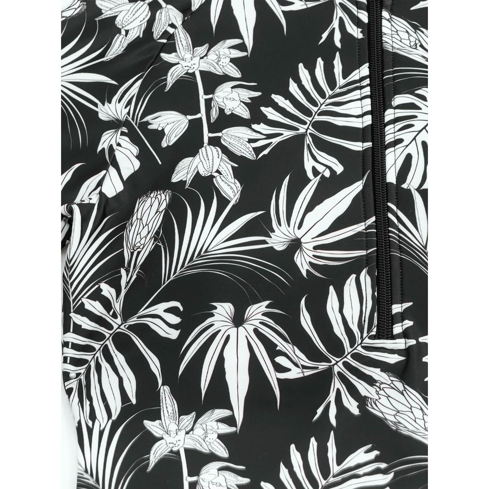 bañador Tankini De Manga Corta – Mujeres con Cremallera Delantera Upf50 + Conjunto Pantalones Cortos Natación Cintura Alta-b-m