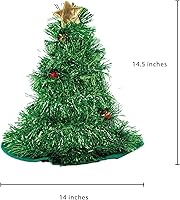 Vista 2 de LEMONSODA Divertido accesorio para gorro de árbol de Navidad de Navidad