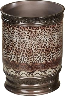 Touch of Class Mombasa Safari Animal Print Wastebasket Multi Warm Wastebasket