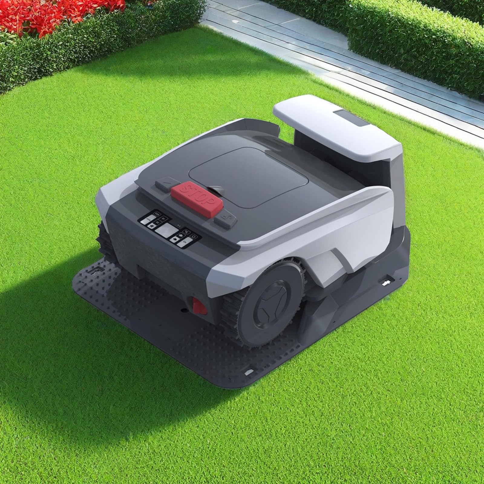 Cortacésped y Tractores para Jardines de hasta 1500㎡ Evitación de obstáculos 3D, planificación Inteligente de Caminos, configuración de Zonas sin Entrada, Corte lógico
