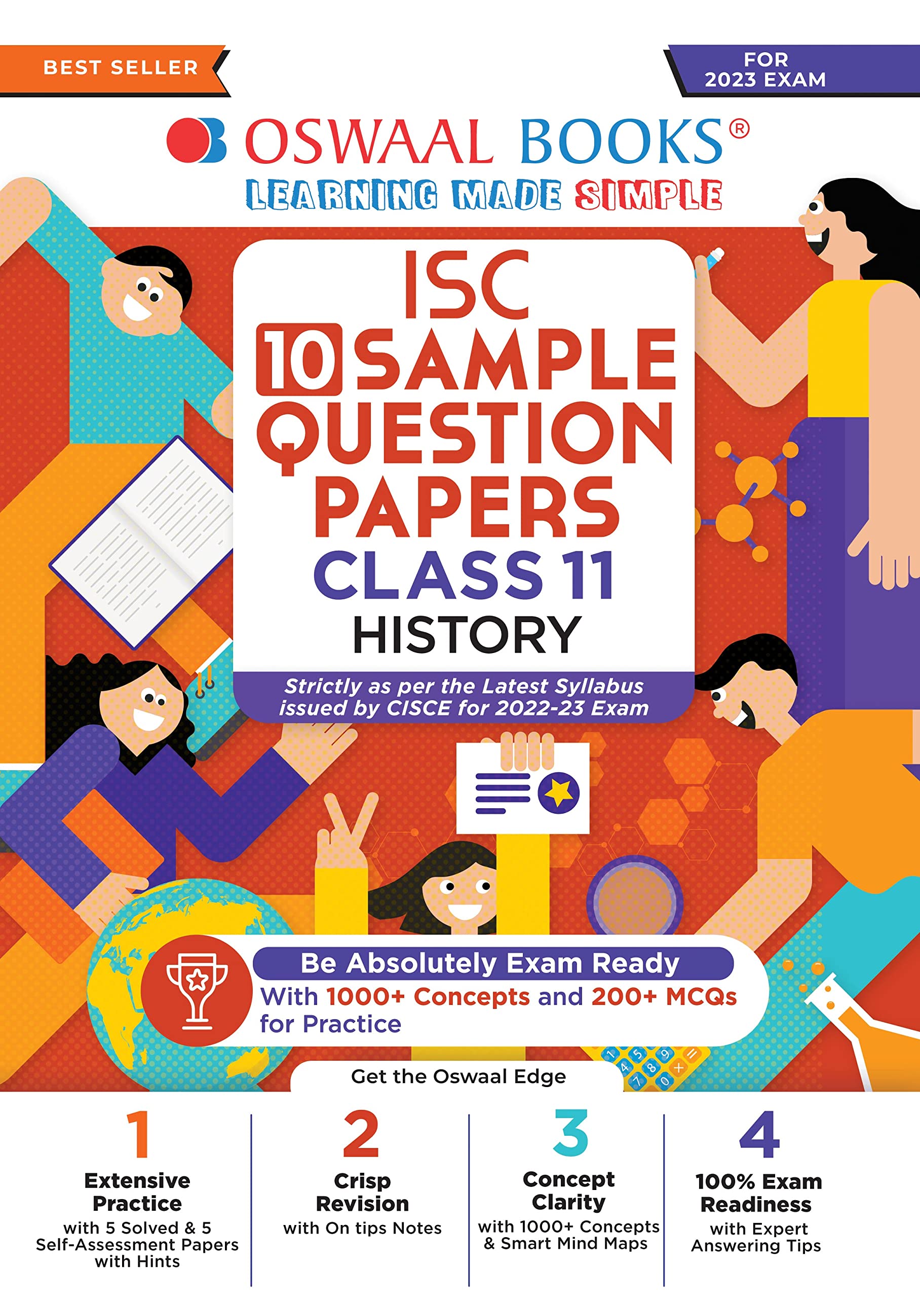 Oswaal ISC Sample Question Papers Class 11 history (For 2023 Exam)