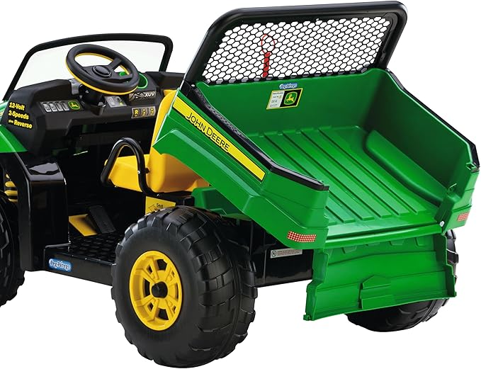 Peg Perego John Deere Gator XUV 12V, niños 3-8 años, verde miniatura 5