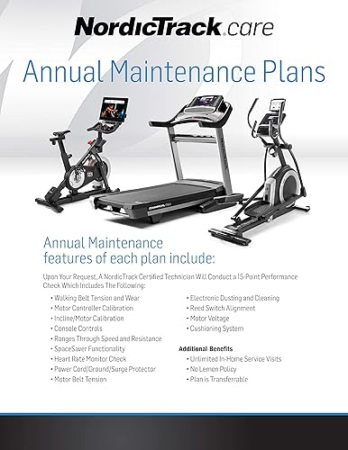 Miniatura 4 de Nordictrack Cuidado Plan de mantenimiento anual de 3 años para equipos de fitness $1500 a $2999