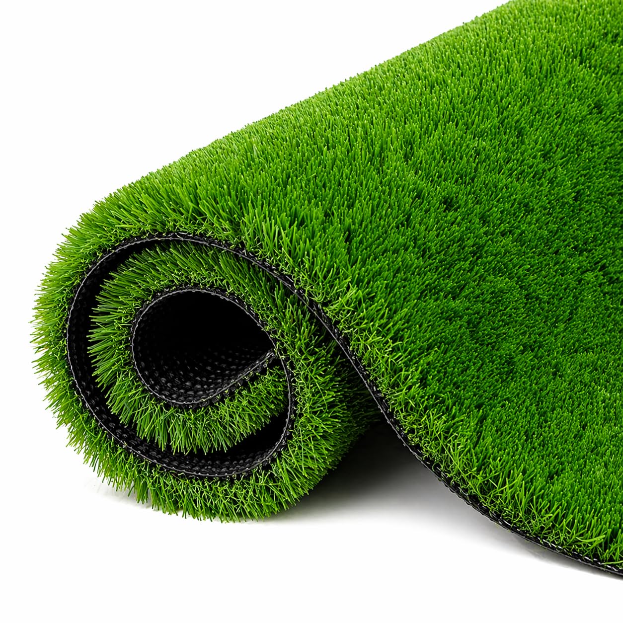 Waterproof Artificial Grass Mat for Balcony | Green Grass Carpet for Home & Office | All-Weather Outdoor Indoor Turf | UV Resistant, Washable & Durable (6.6 x 10 Feet, 60MM)-image-11
