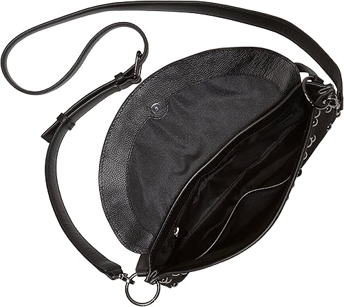 Miniatura 3 de Vince Camuto Waiyd Crossbody, ante negro, Gamuza negra