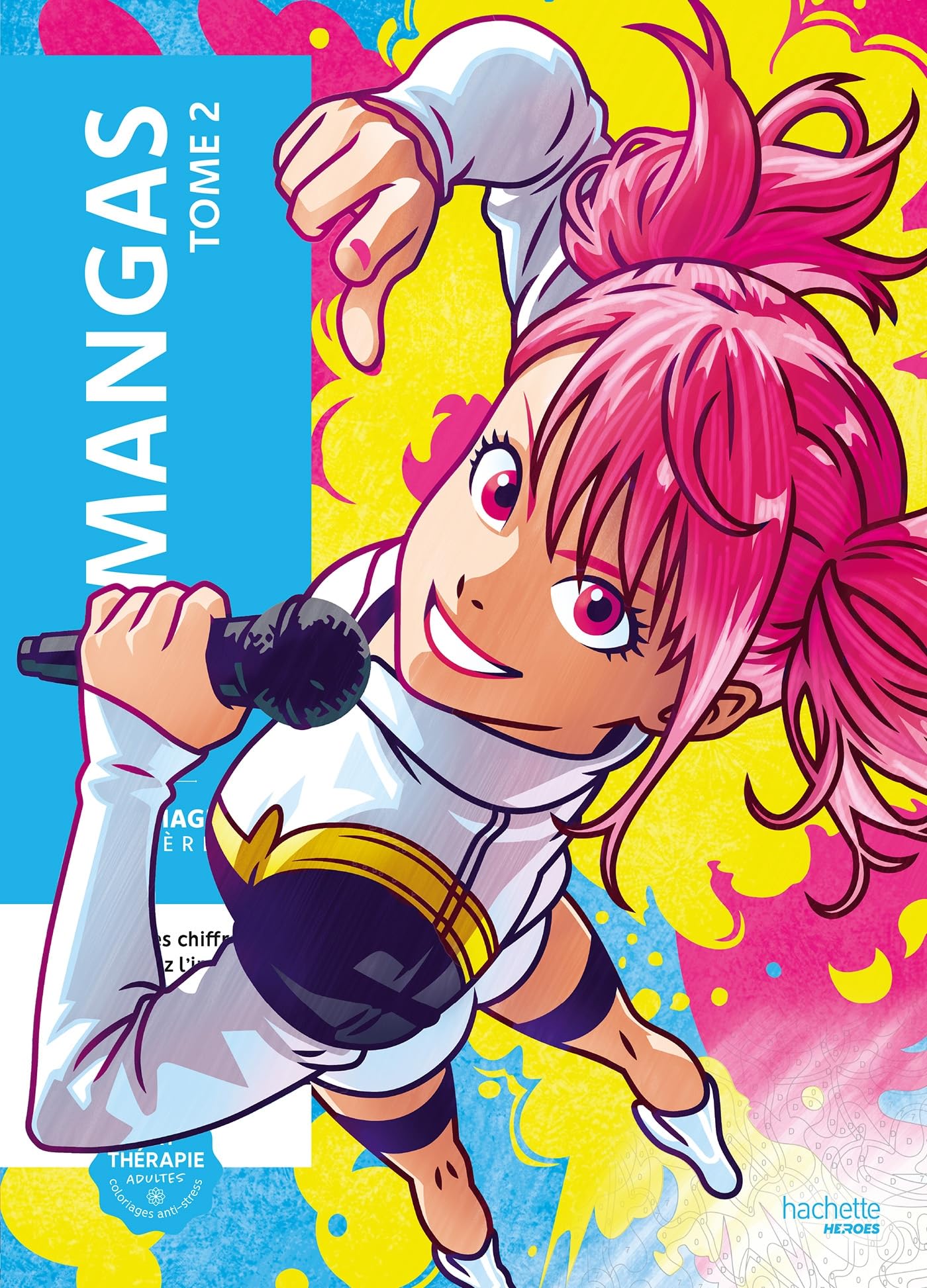 Coloriages Mystères - Mangas Tome 2